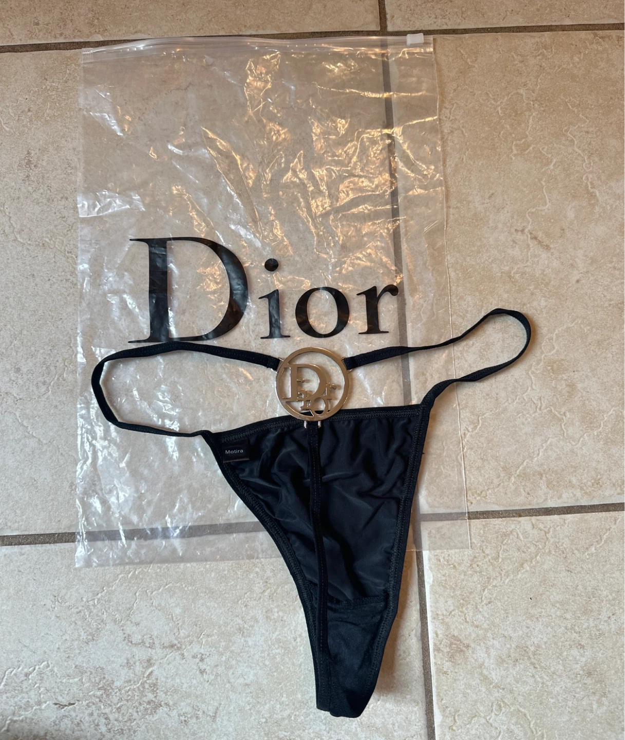 NEW! Motira Reworked Dior Thong M - photo 3
