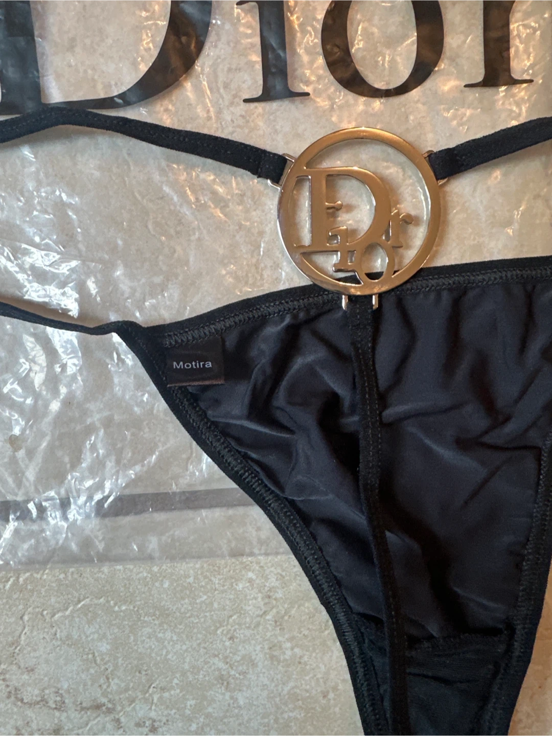 NEW! Motira Reworked Dior Thong M - photo 4