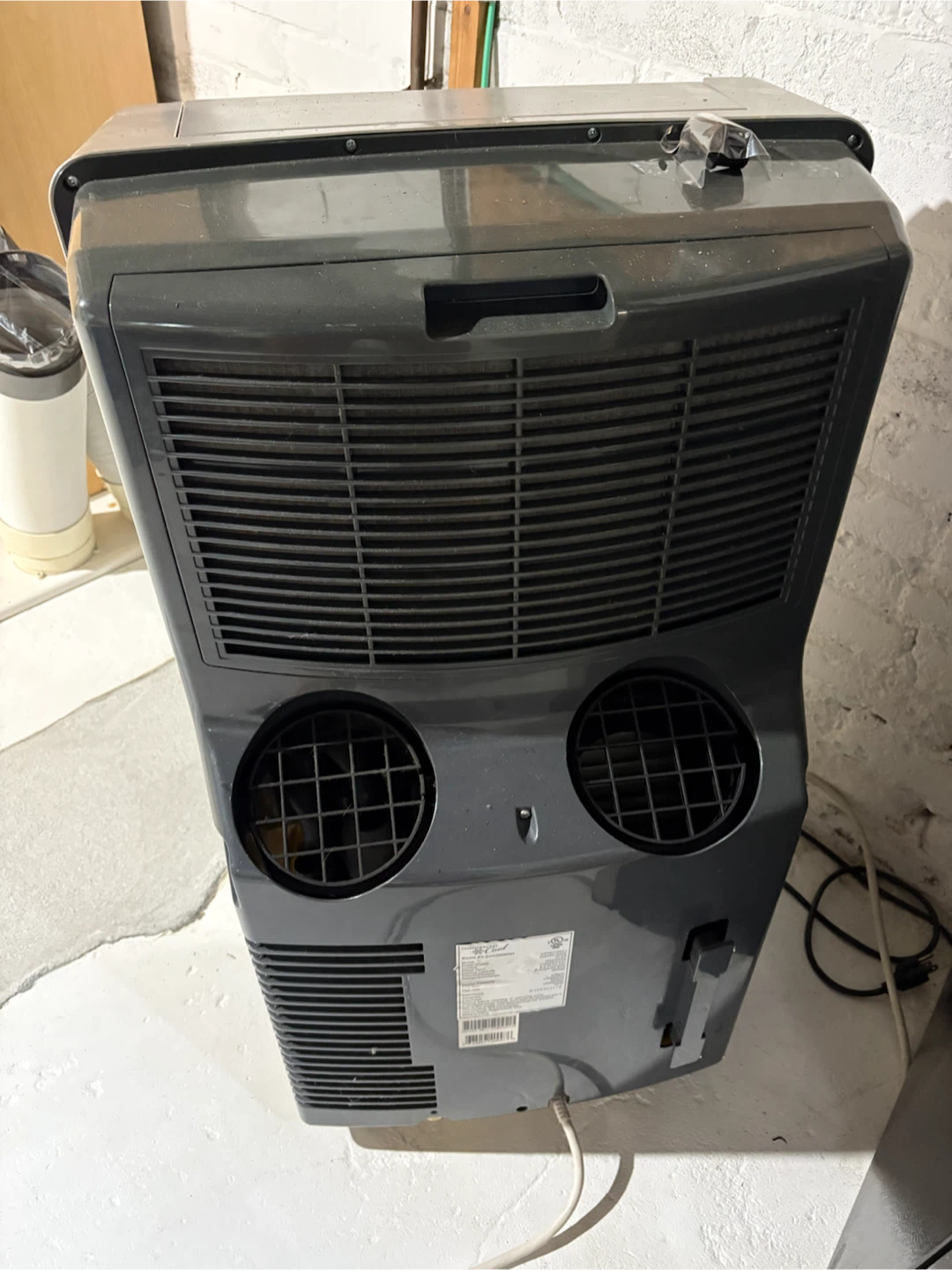 Portable air conditioner (dual duct) - photo 3