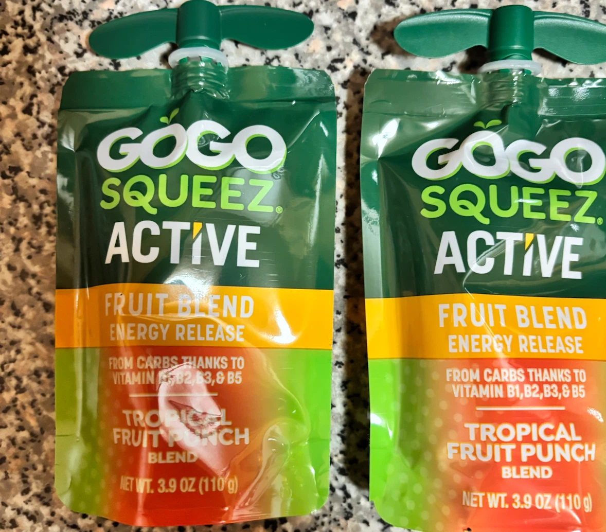 GoGo Squeez Active Tropical Fruit  (2 Pack)
