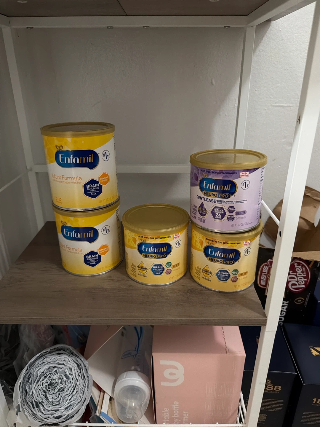 Enfamil Infant Formula & NeuroPro Baby Formula
