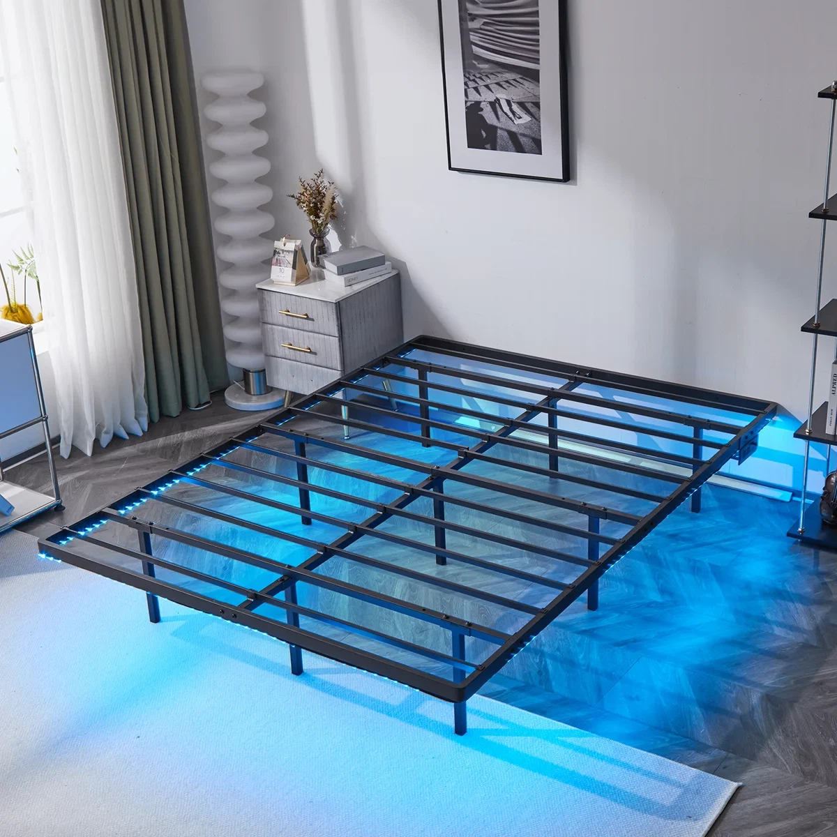 Queen Size Bed Frame - No LED include