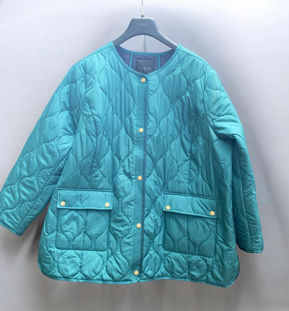 Talbots Quilted Jacket, Size 3X