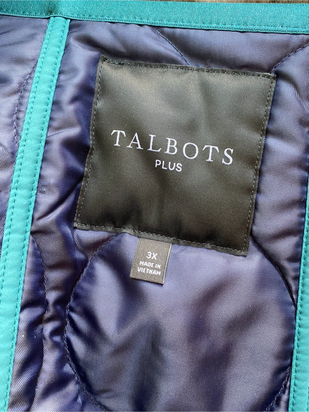 Talbots Quilted Jacket, Size 3X - photo 3