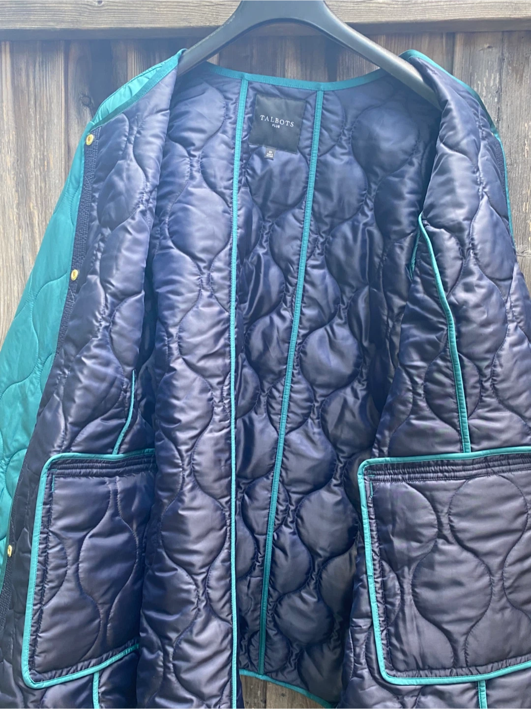 Talbots Quilted Jacket, Size 3X - photo 4