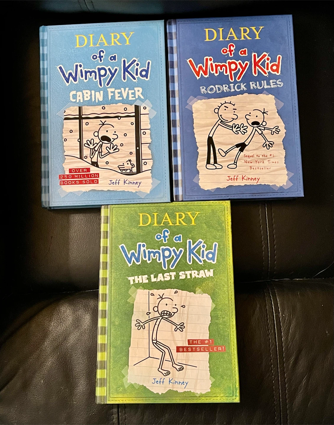 3 Diary of a Wimpy Kid Books
