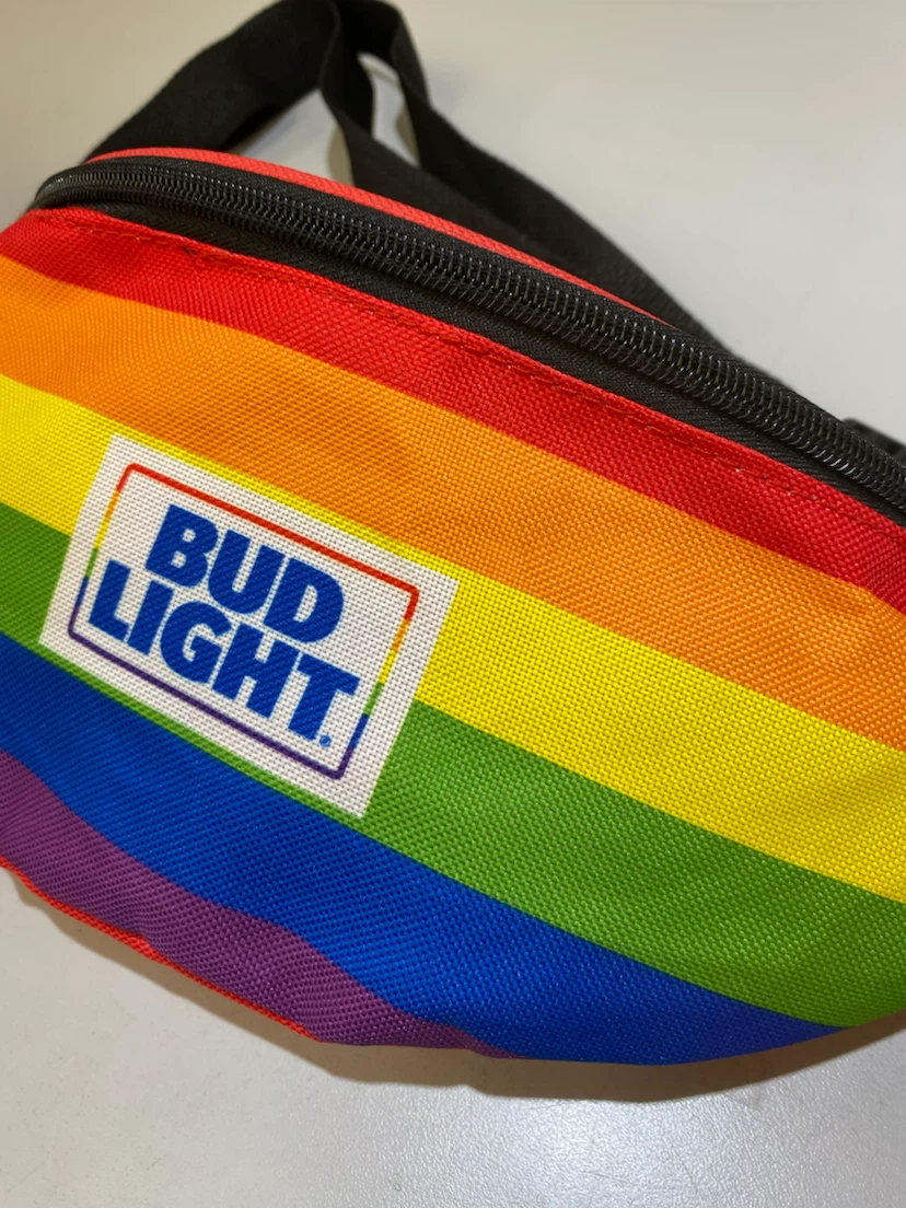 Bud Light Rainbow Fanny Pack - photo 2