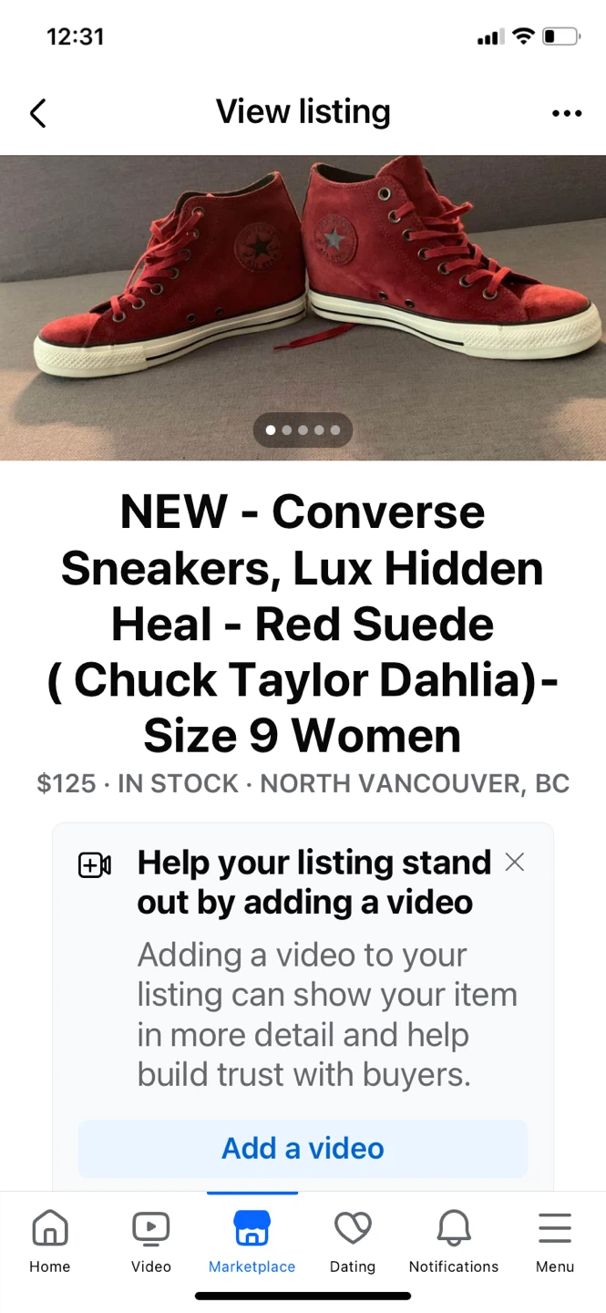 NEW Converse Chuck Taylor All Star Hidden Heel Sneakers - photo 5