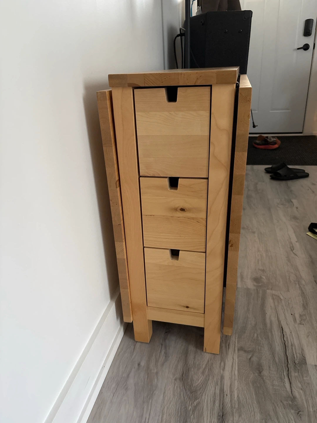 IKEA folding Norden gateleg dining table - photo 2