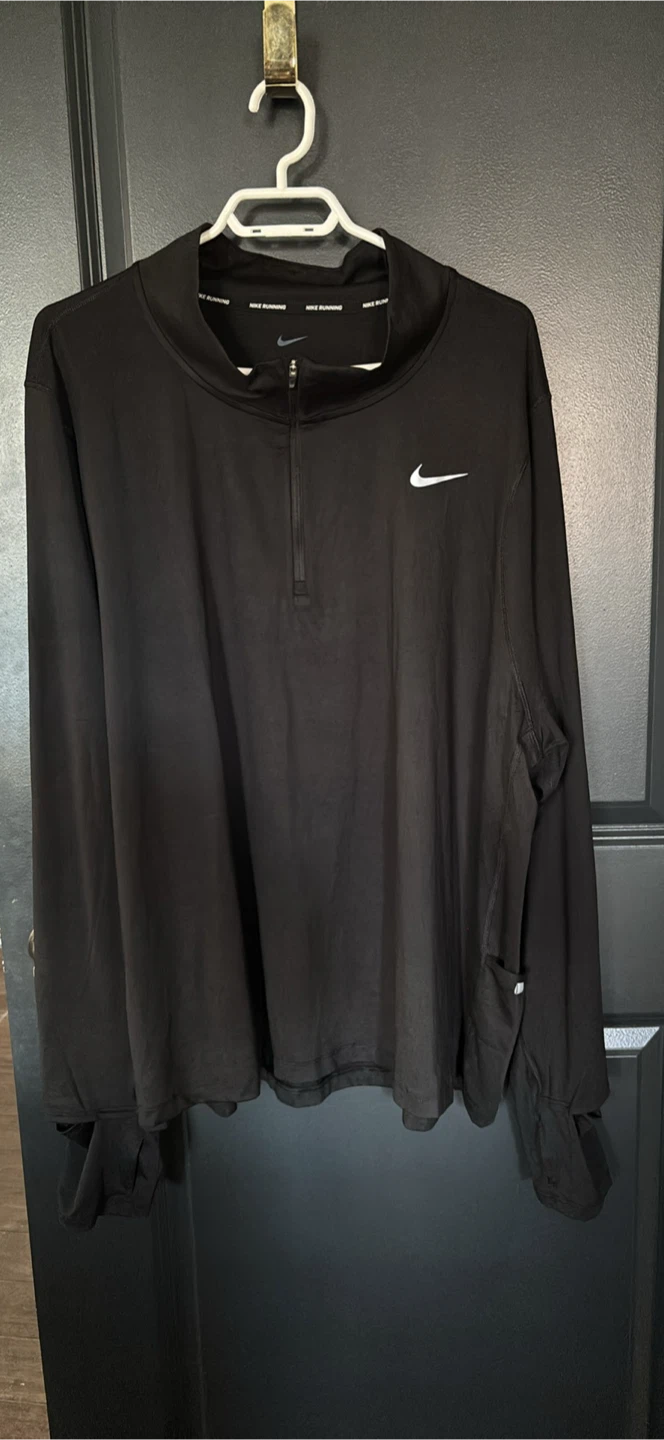 Nike Dri-FIT Running Top - Black - Size 3X