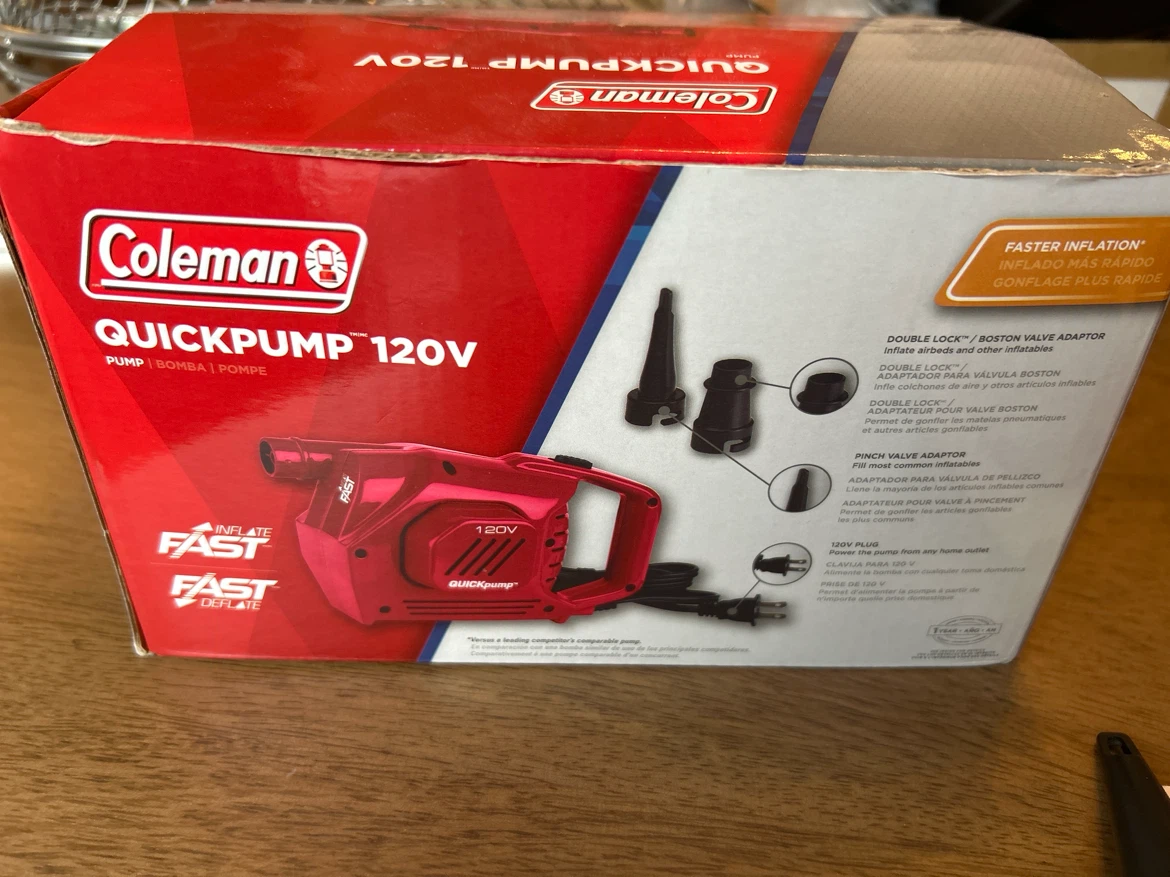 Coleman QuickPump 120V Air Pump