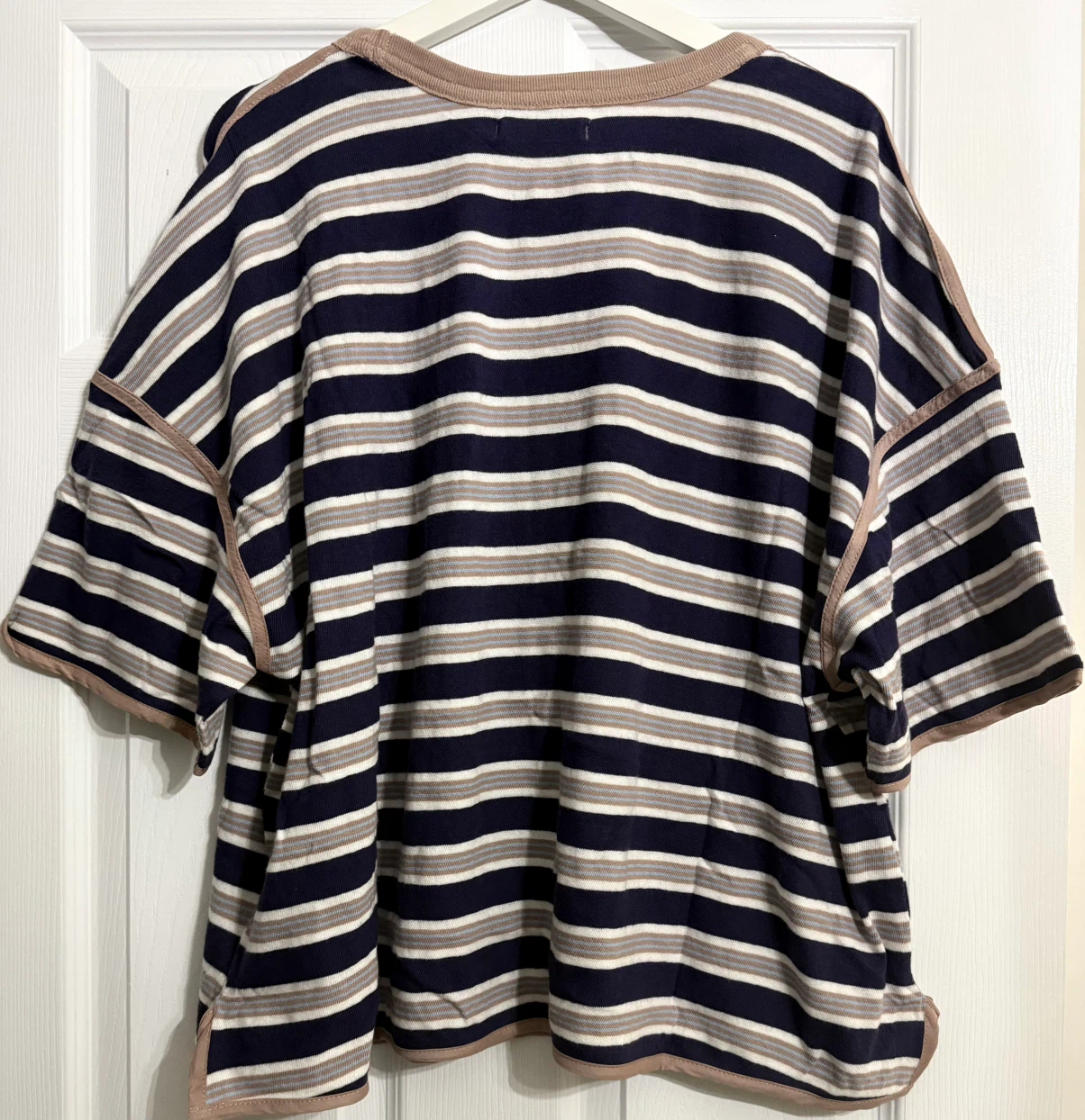 Clean Rugby Stripe Cotton Top Free People - photo 4