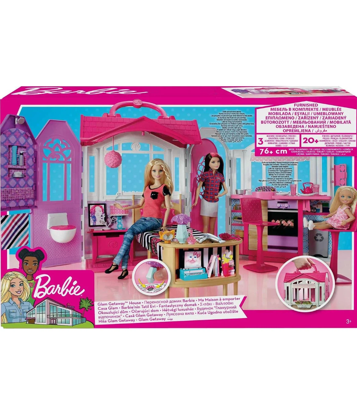 Barbie Glam Getaway House Playset