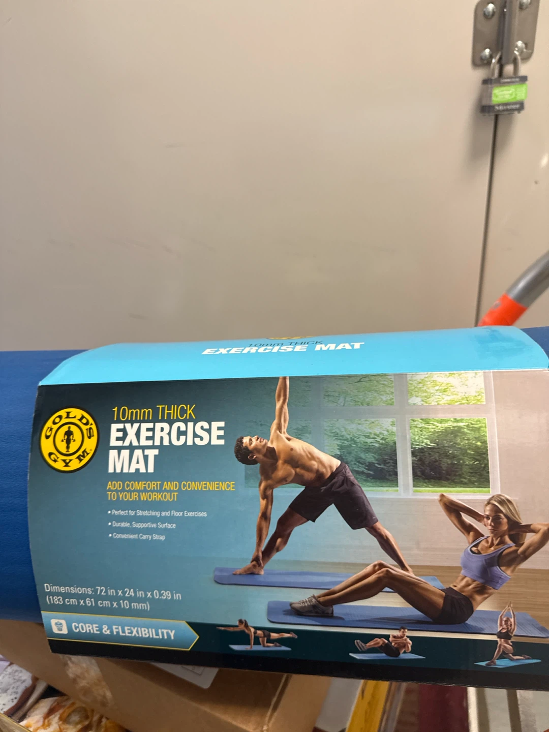 Gold's Gym 10mm Thick Exercise Mat
