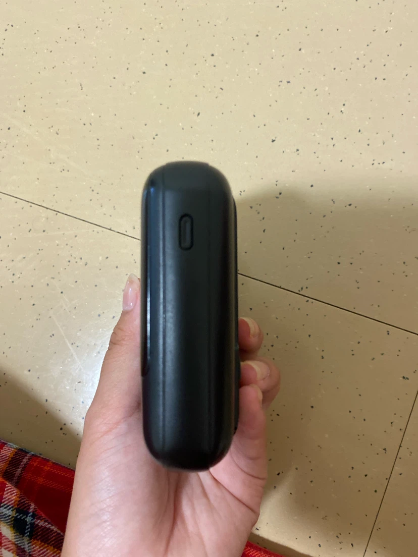 Black Portable Power Bank with Built-in Cables and Flashlight - photo 5