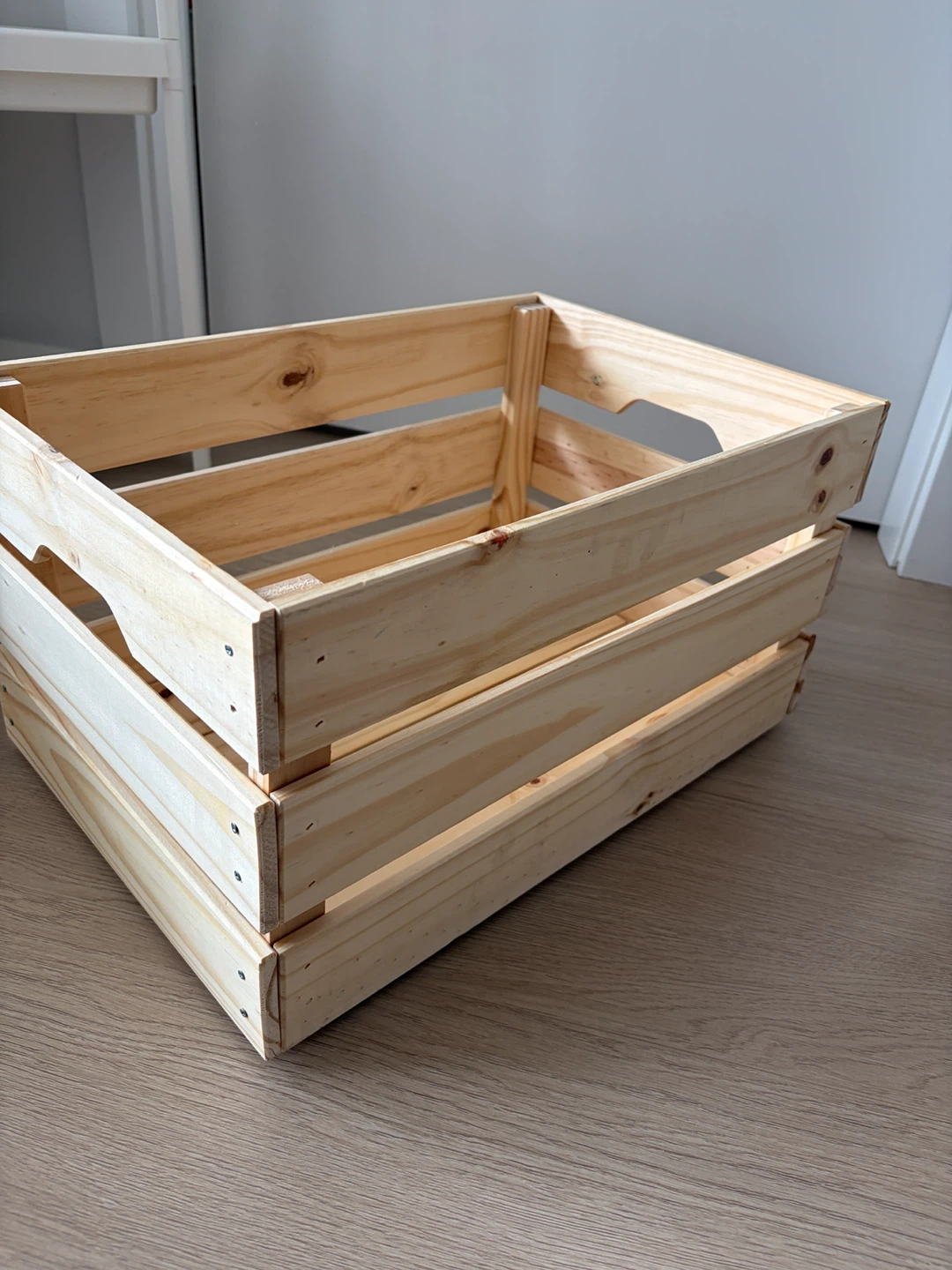 IKEA KNAGGLIG Wooden Crate - photo 2