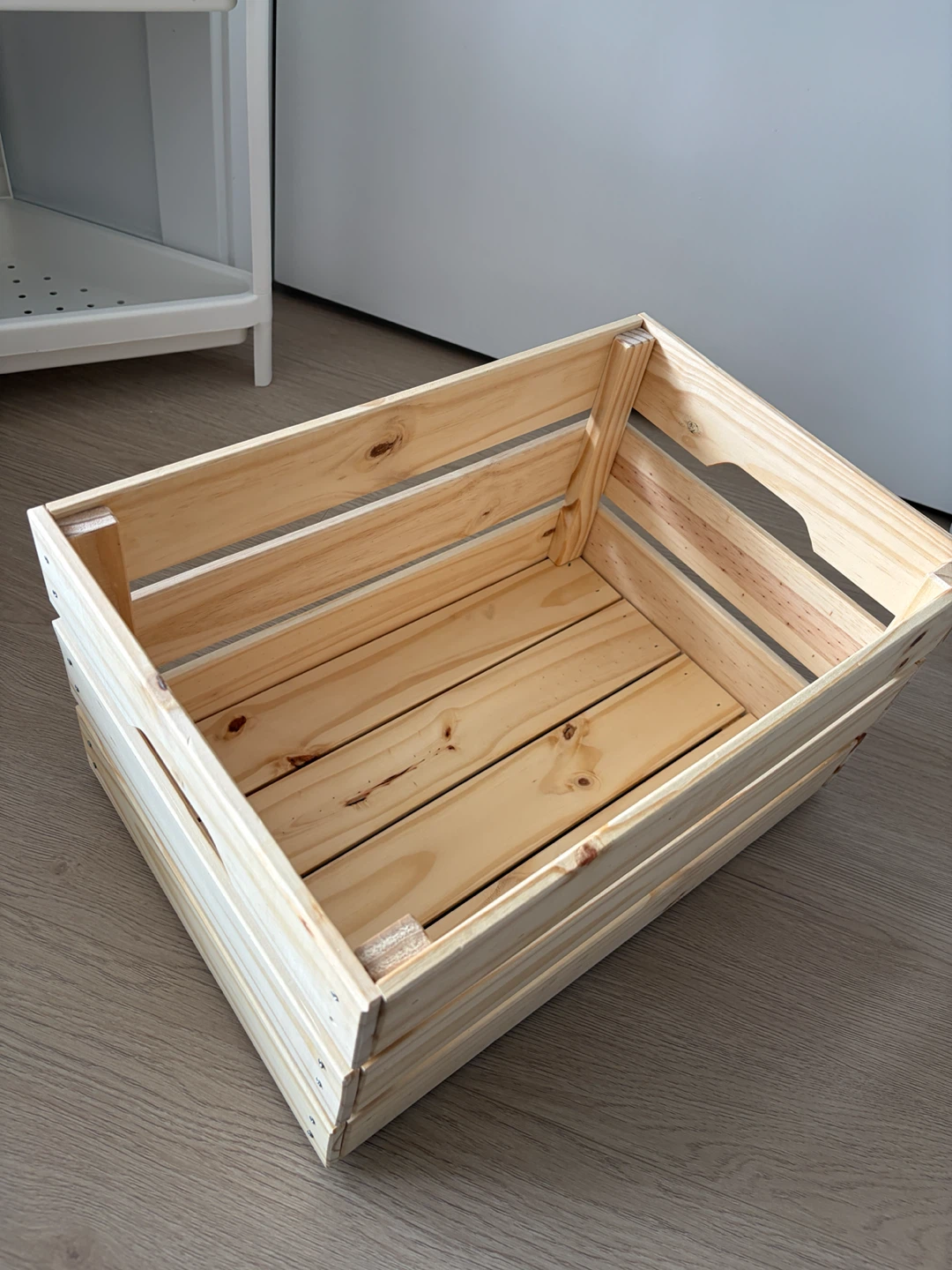 IKEA KNAGGLIG Wooden Crate - photo 3