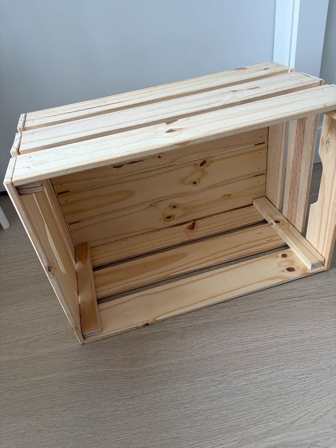 IKEA KNAGGLIG Wooden Crate - photo 4