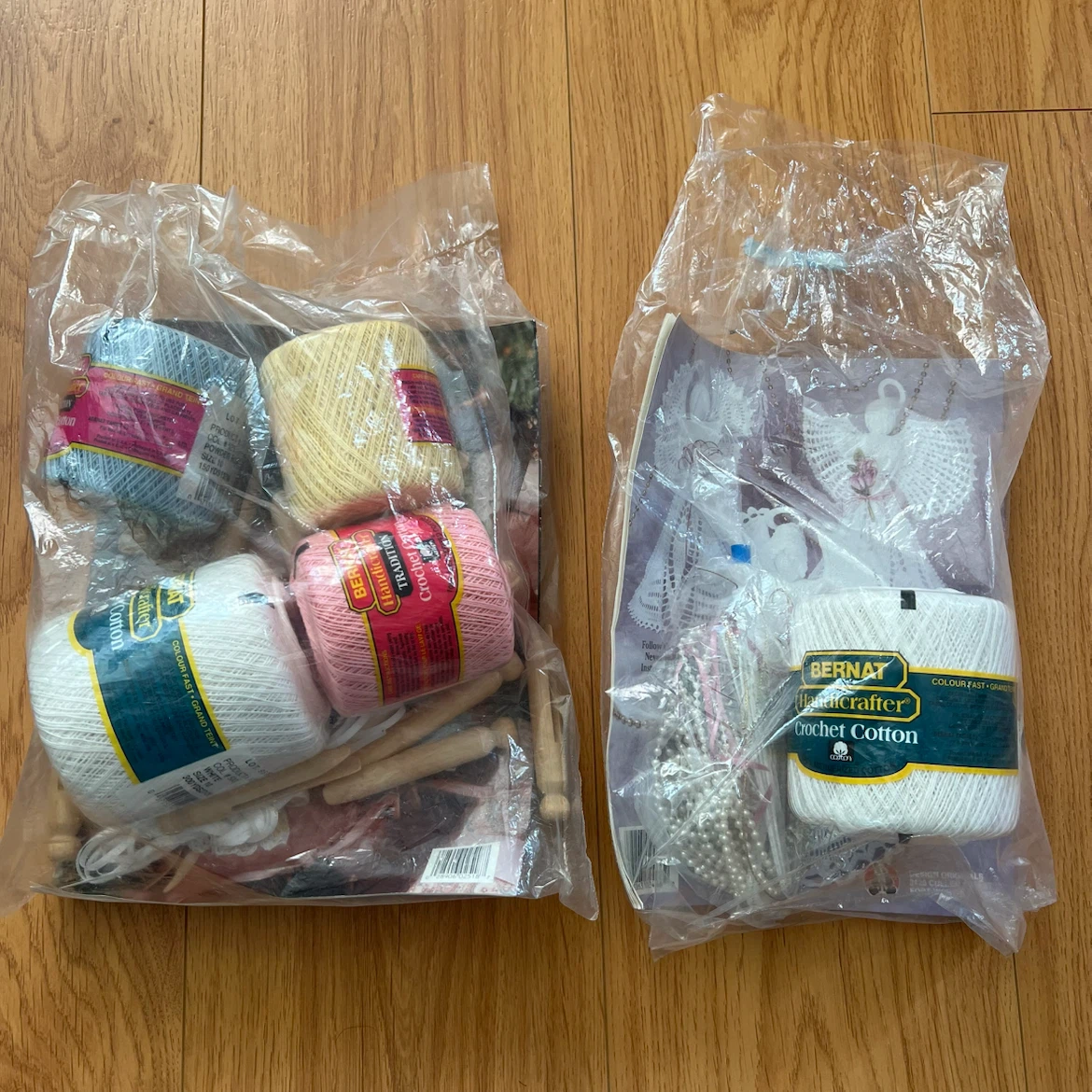 Bernat Crochet Cotton Craft Kits for Christmas Angels