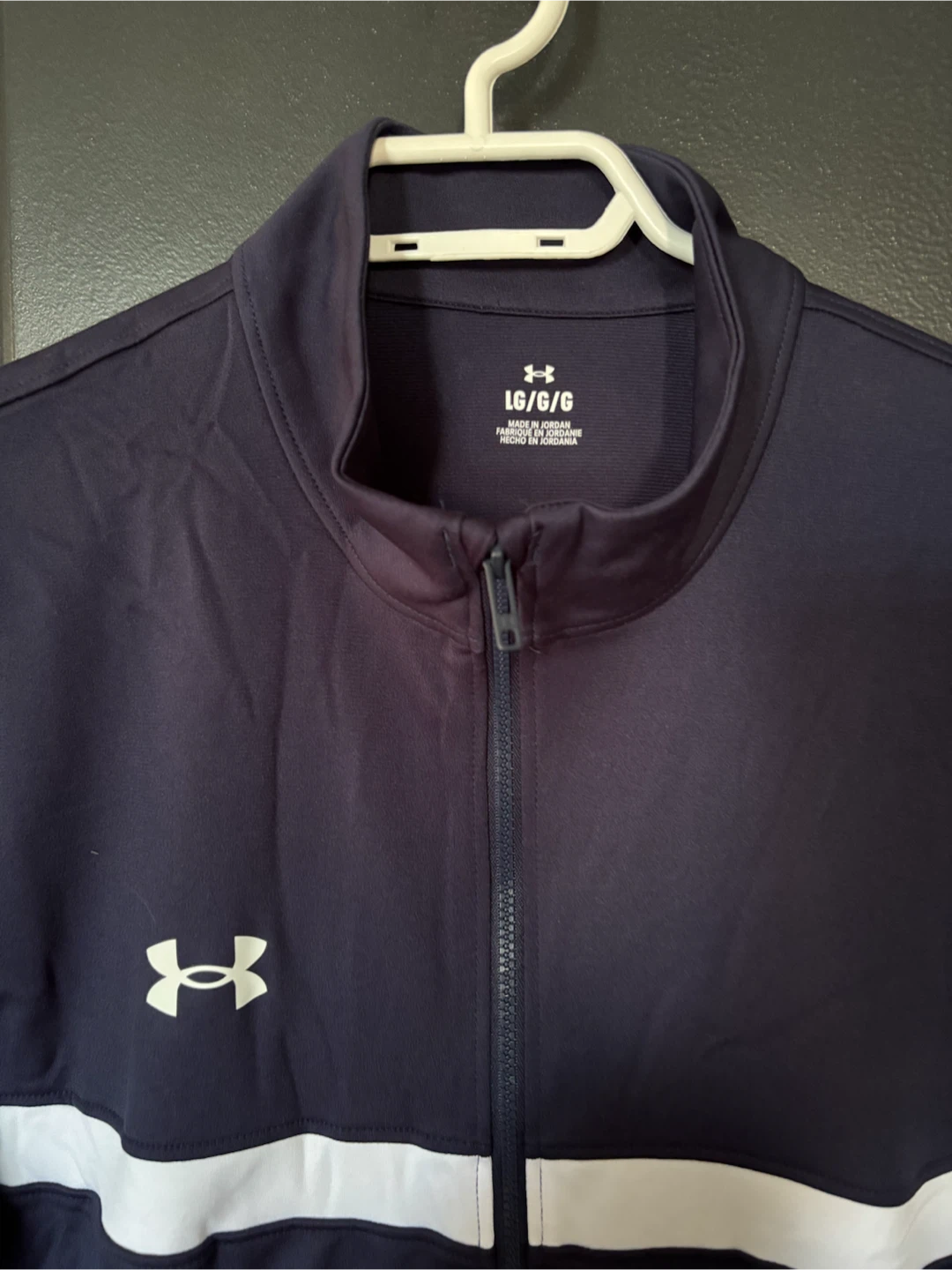 Under Armour Navy Full Zip Track Jacket - photo 2