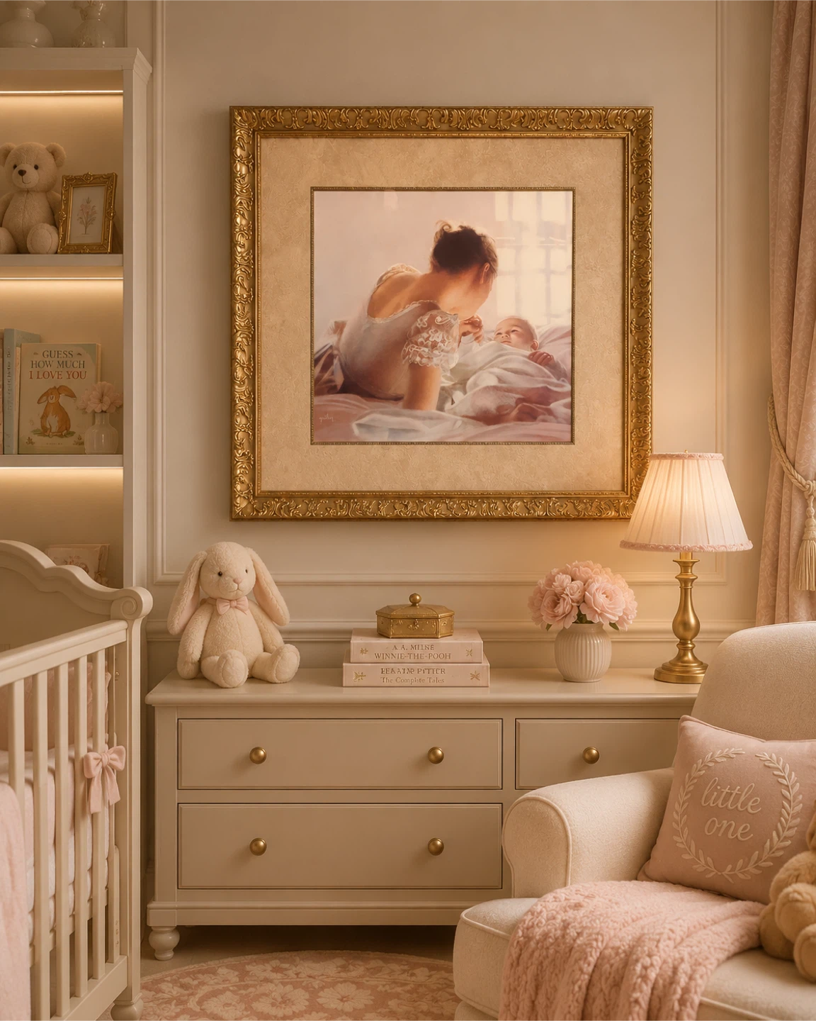 Framed Print of Mother and Baby