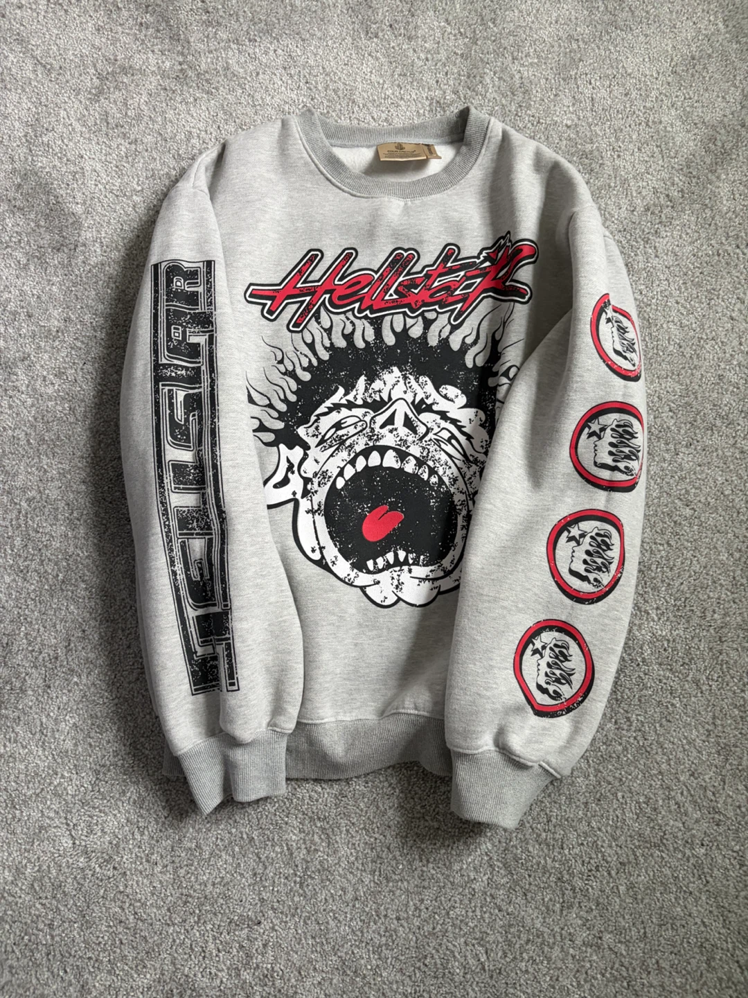 Hellstar Records Crewneck Sweatshirt