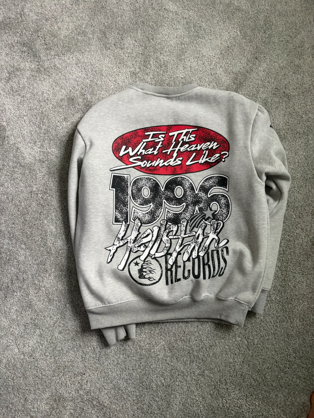 Hellstar Records Crewneck Sweatshirt - photo 2