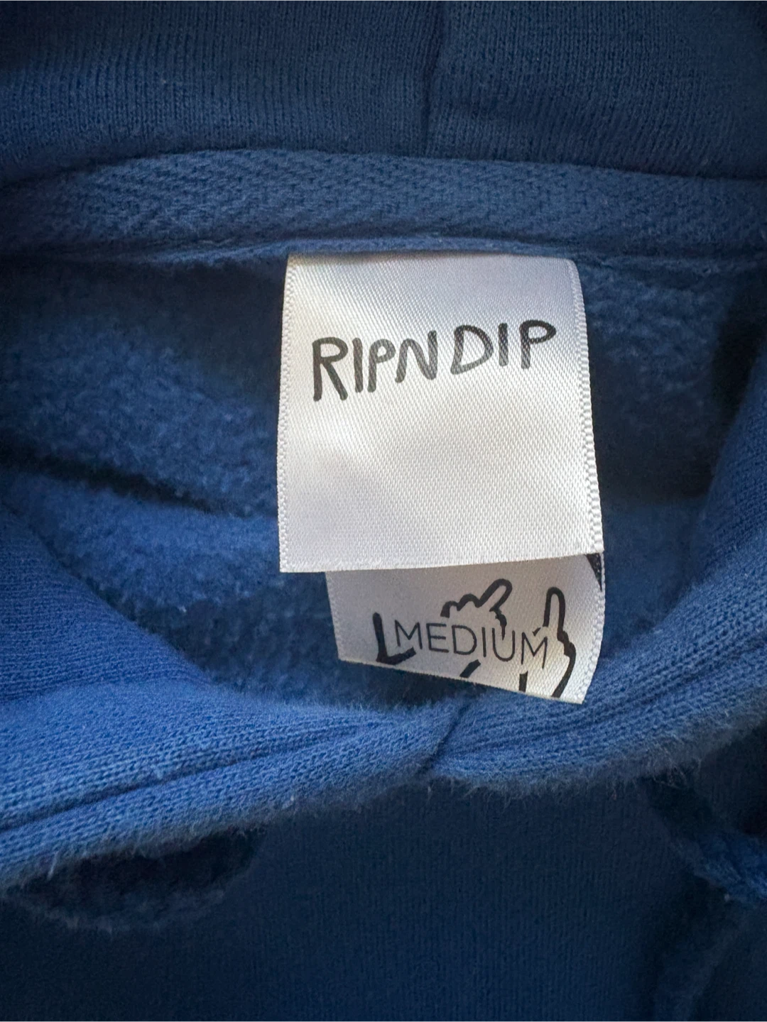 RipNDip Blue Wipe It Twice Hoodie - photo 3