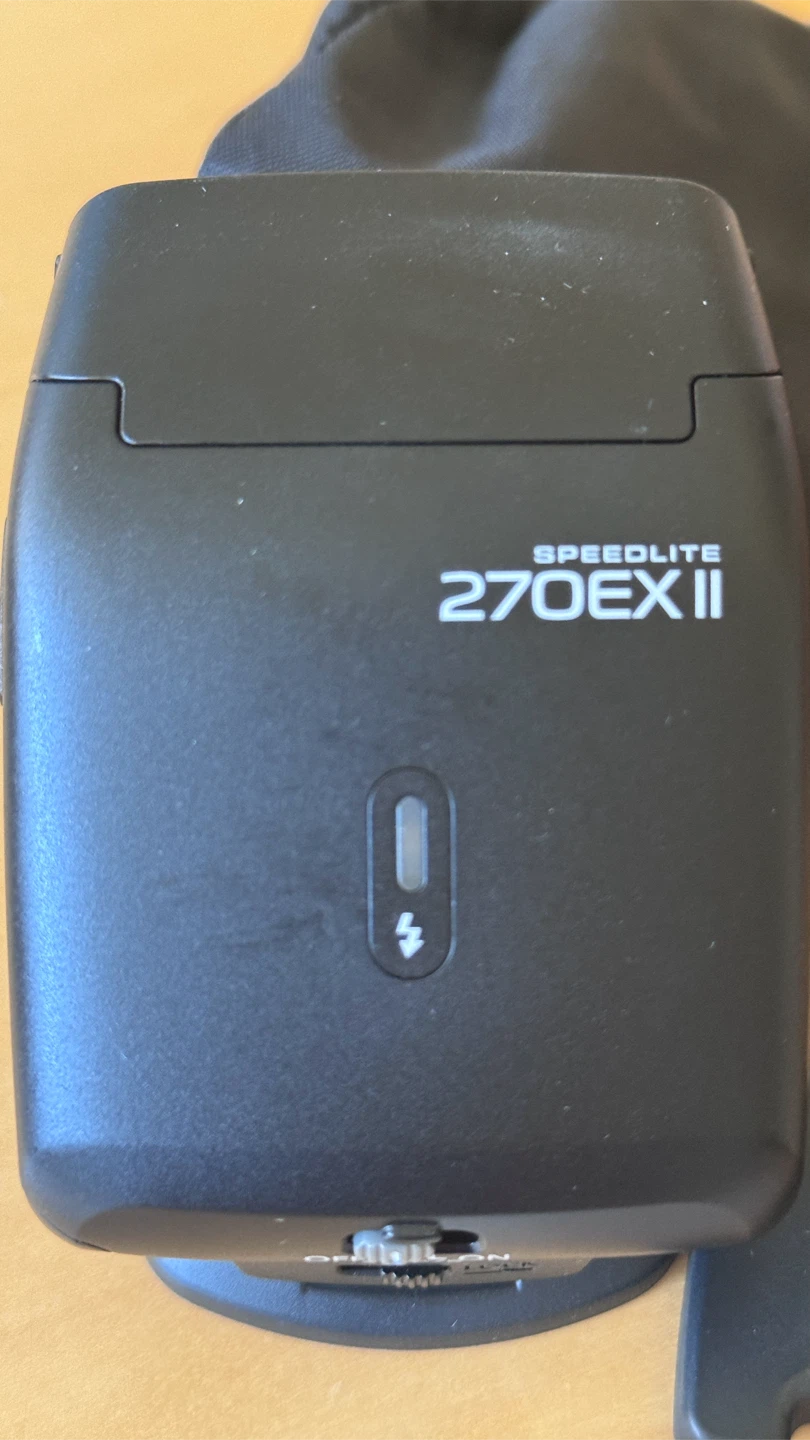 Canon Speedlite 270EX II Flash - photo 3