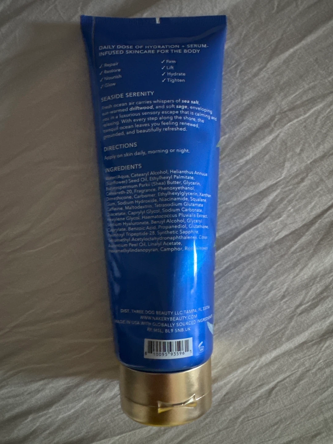 Nakery Beauty SkinFirm Body Cream - Seaside Serenity - photo 2