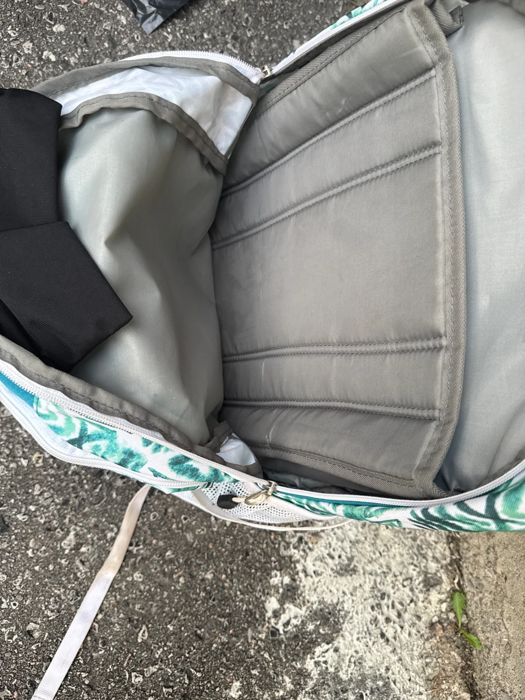 High Sierra Teal & White Pattern Backpack - photo 4
