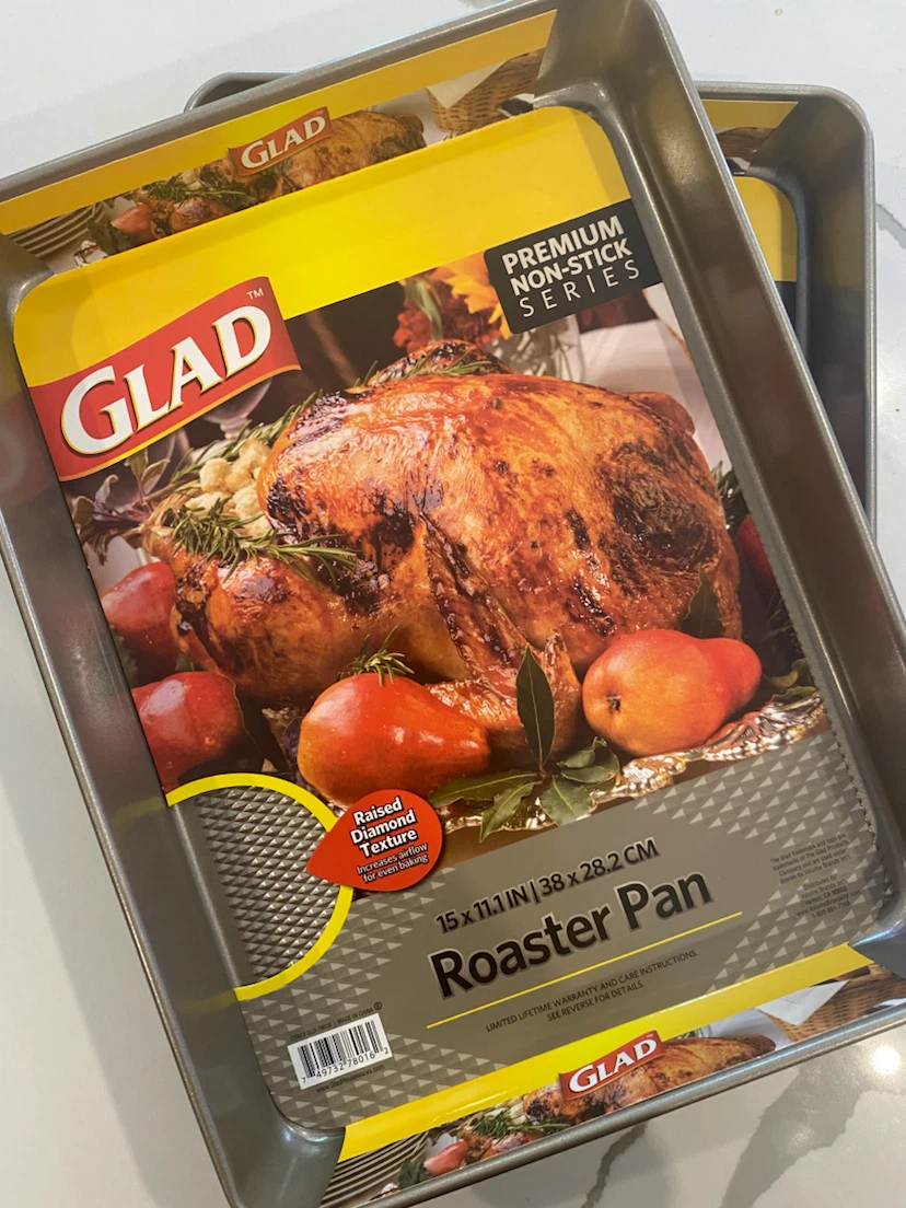 2 Glad Premium Non-Stick Roaster Pans - photo 2