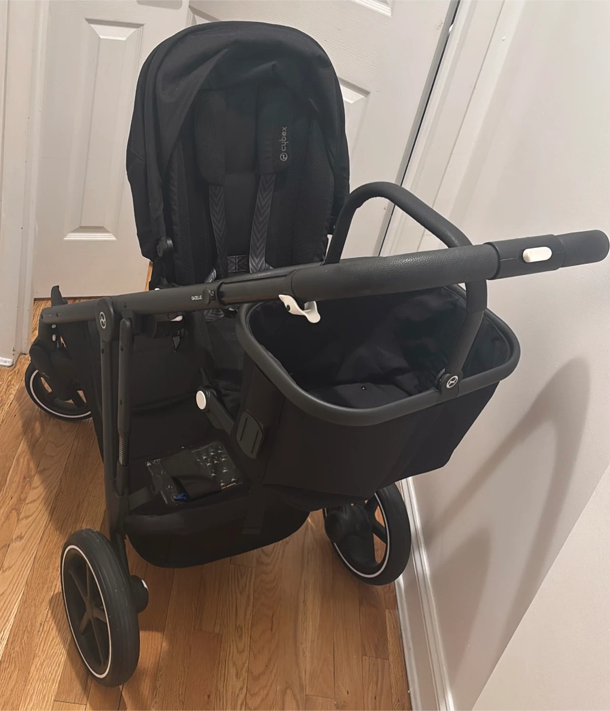 CYBEX Gazelle S Stroller - Moon Black