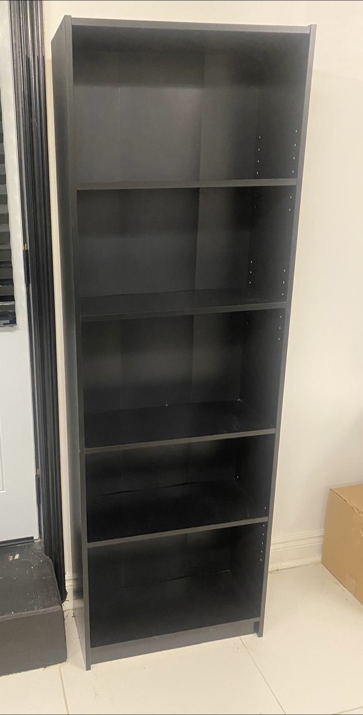 Black Bookshelf