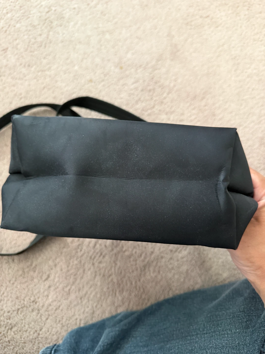 Longchamp Black Nylon Top Handle Handbag - photo 3