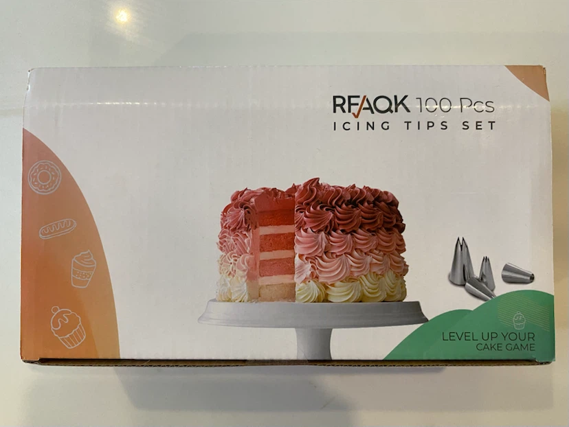 RFAQK 100 Pcs Icing Tips Set