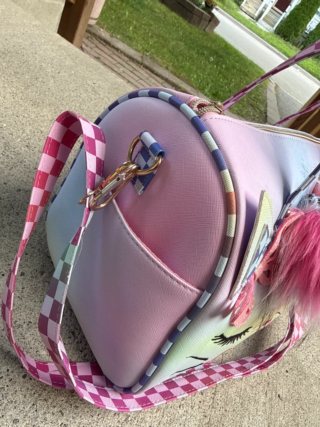 Rainbow Cat Face Bag - photo 2