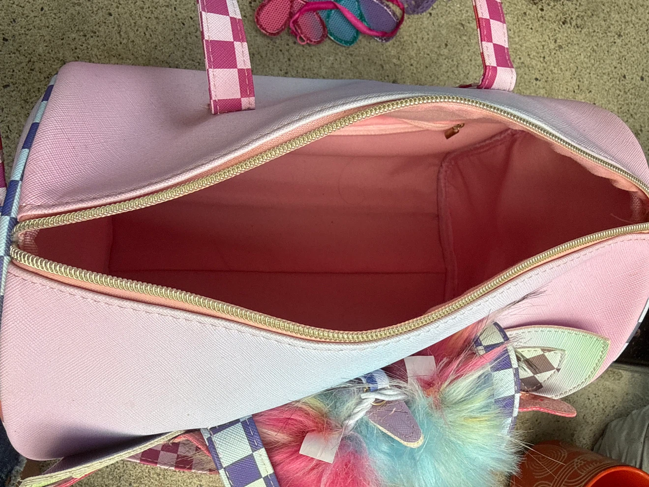 Rainbow Cat Face Bag - photo 3