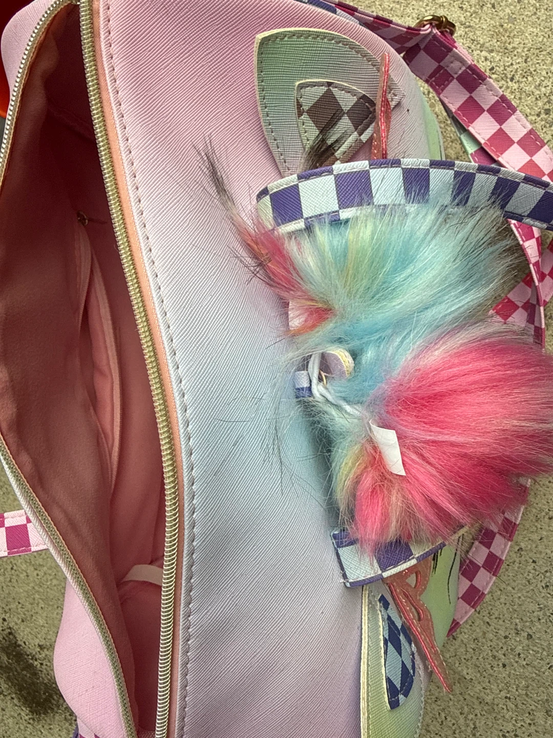 Rainbow Cat Face Bag - photo 4