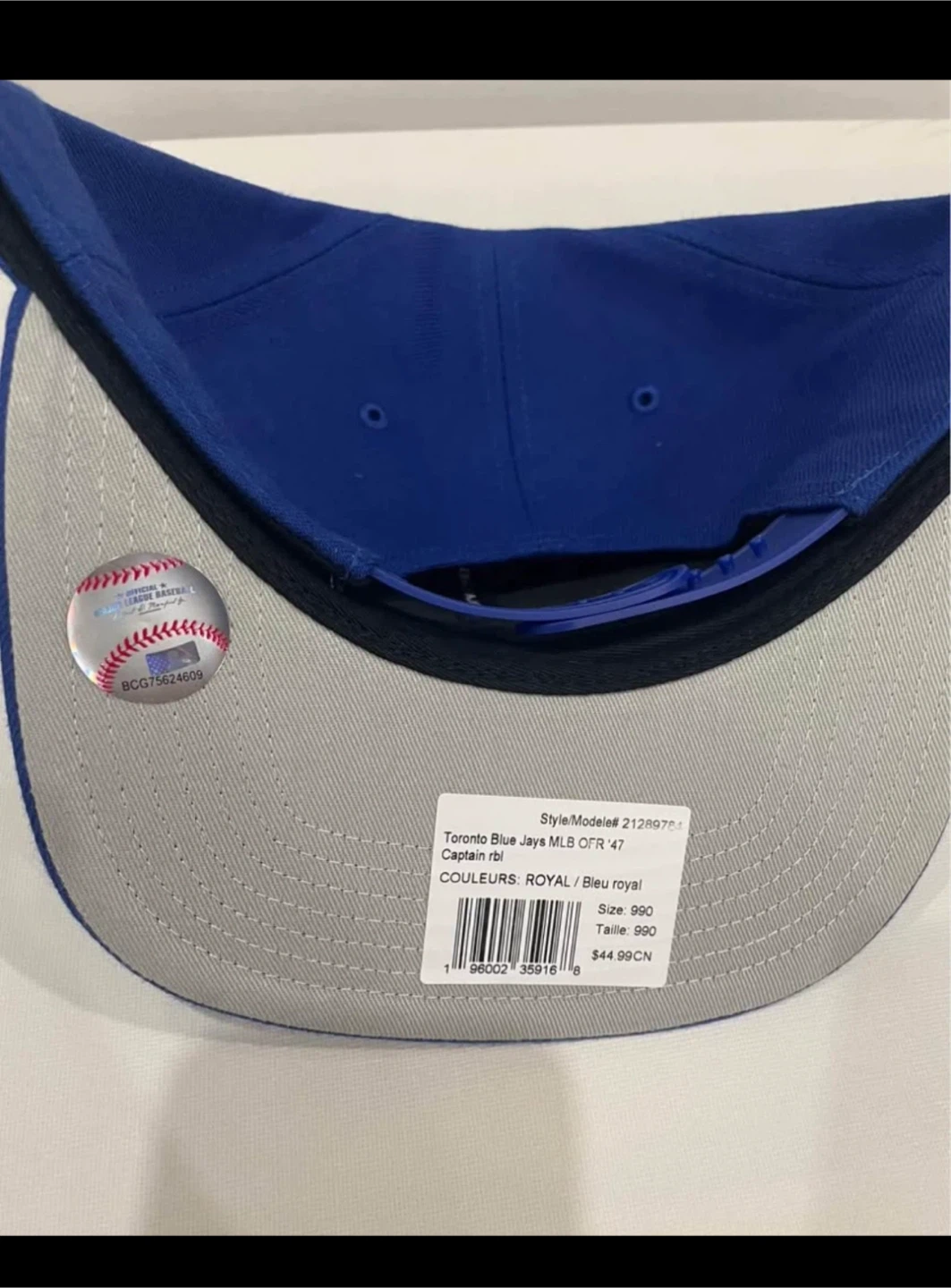 Toronto Blue Jays 47 Captain Snapback Baseball Cap - photo 2