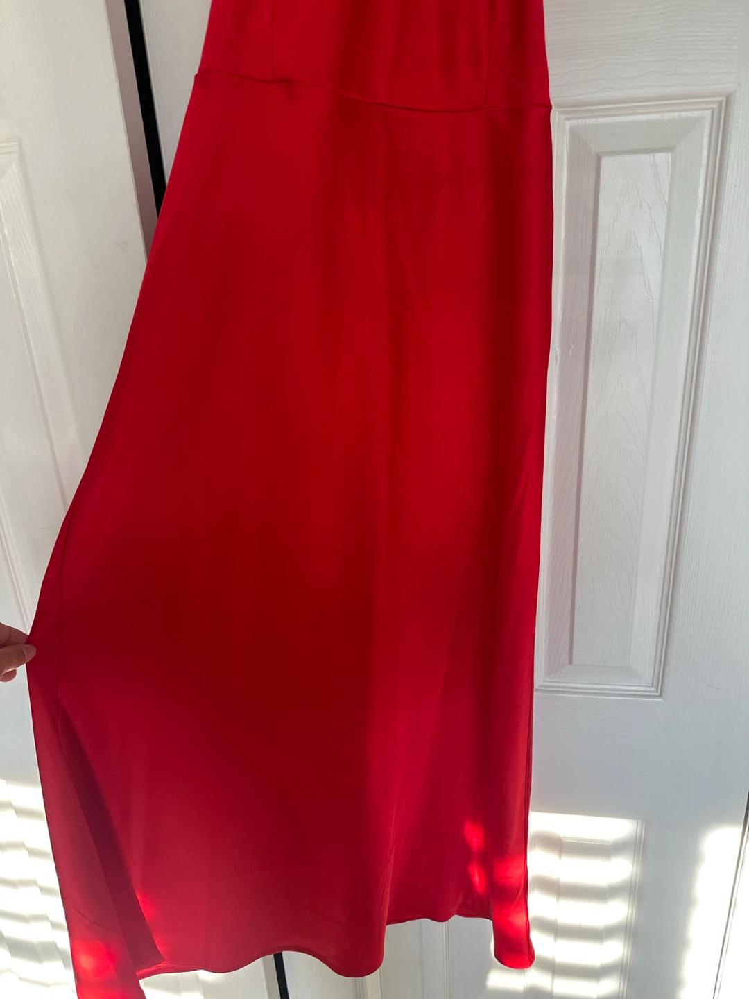 Maison d'Amélie Red Halter Maxi Dress - photo 2