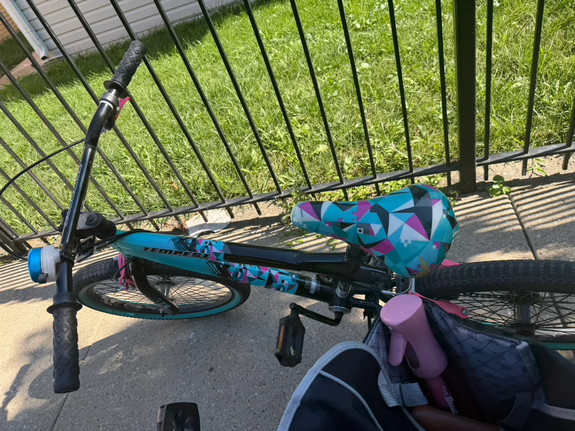 Tempest BMX Bike - Teal and Pink - photo 3
