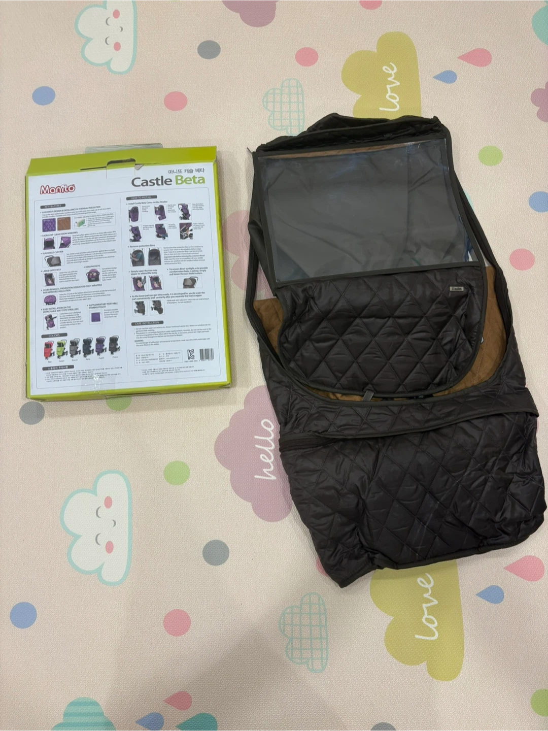 Monto Castle Beta Stroller Weather Shield