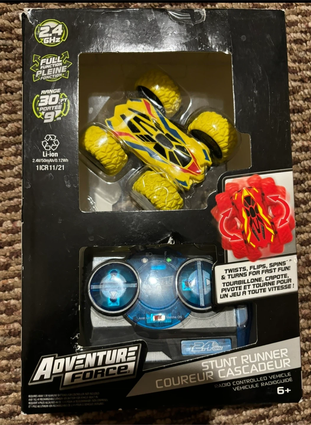 Adventure Force Stunt Runner Radio Controlled Vehicle
