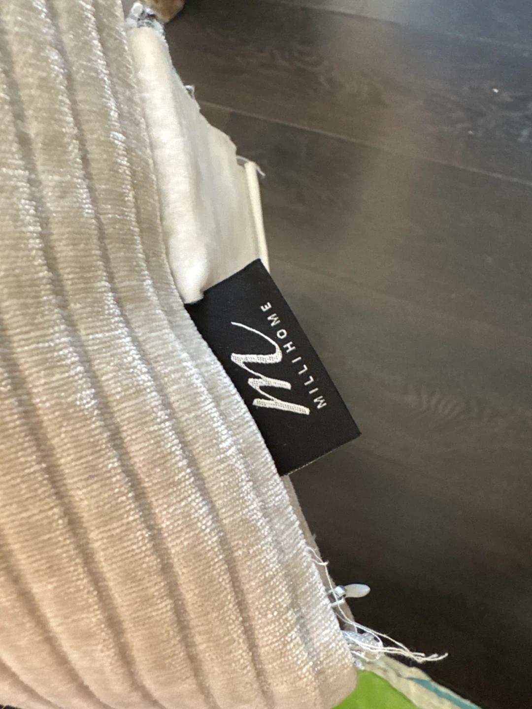 Millihome Ribbed Throw Pillow - photo 2