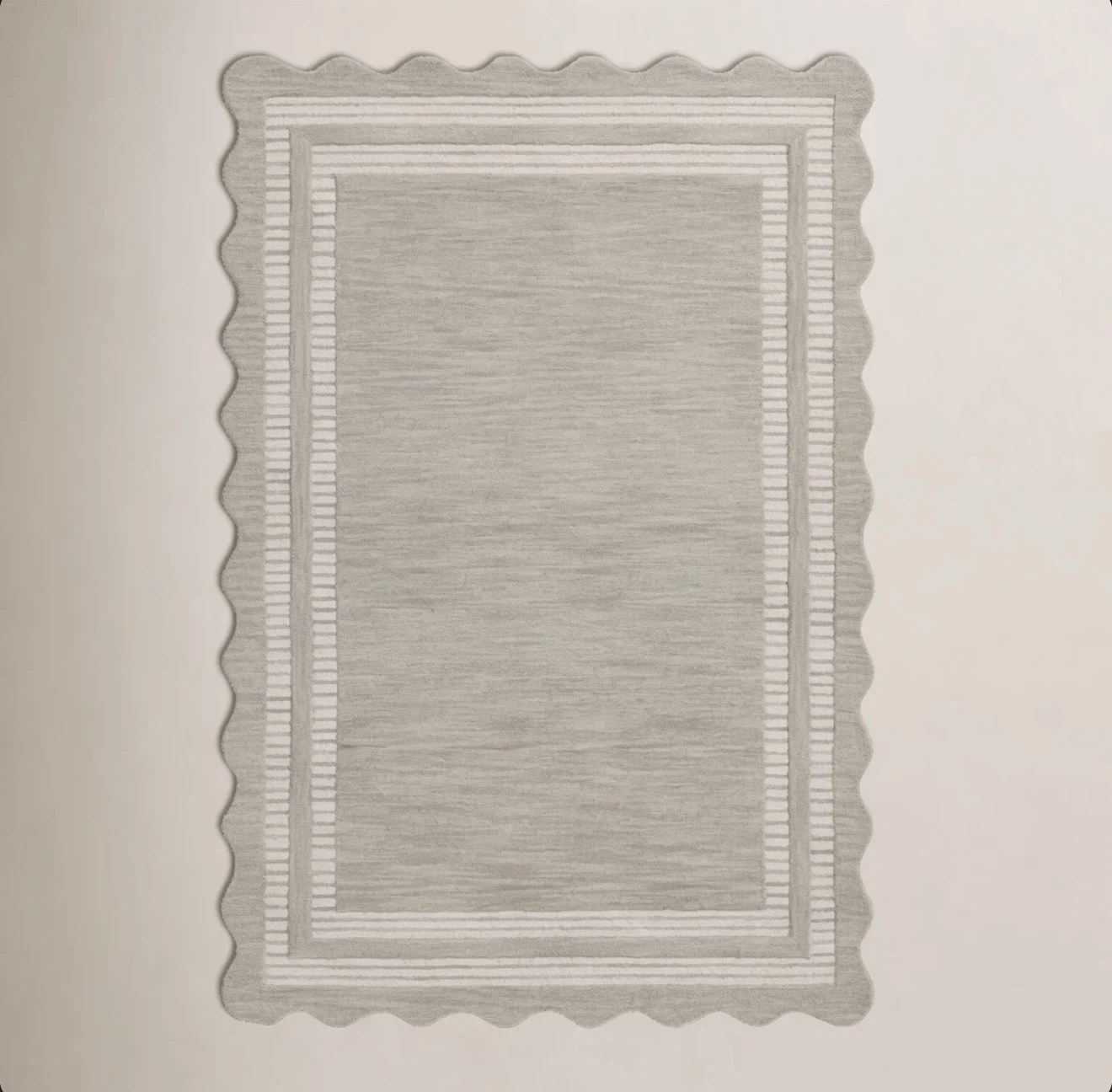 Loloi Ivory Wool Rug for Sale - 7’6”x5’ - photo 2