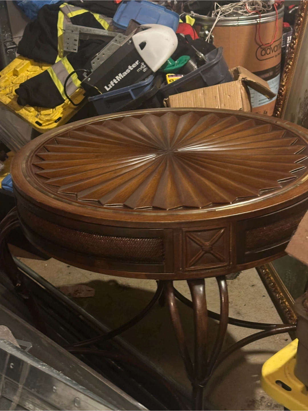 Wooden accent table