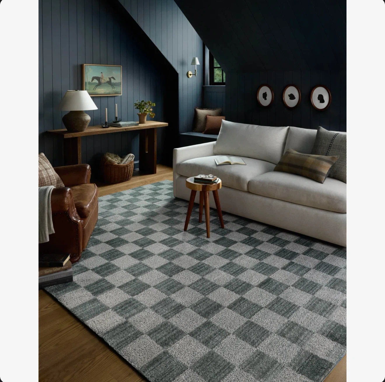 Loloi Checkered Rug for Sale - 6’3”x9’6”
