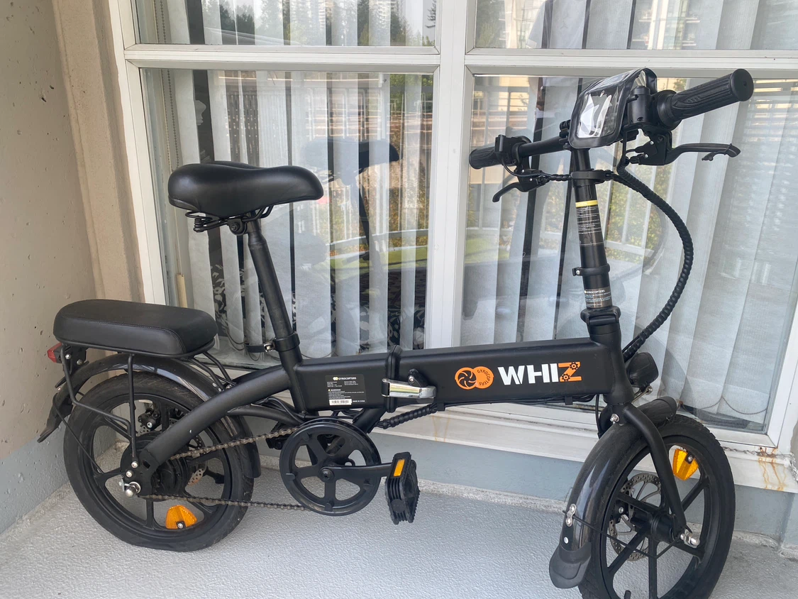 Broken Gyrocopter Whiz Electric Bike read description