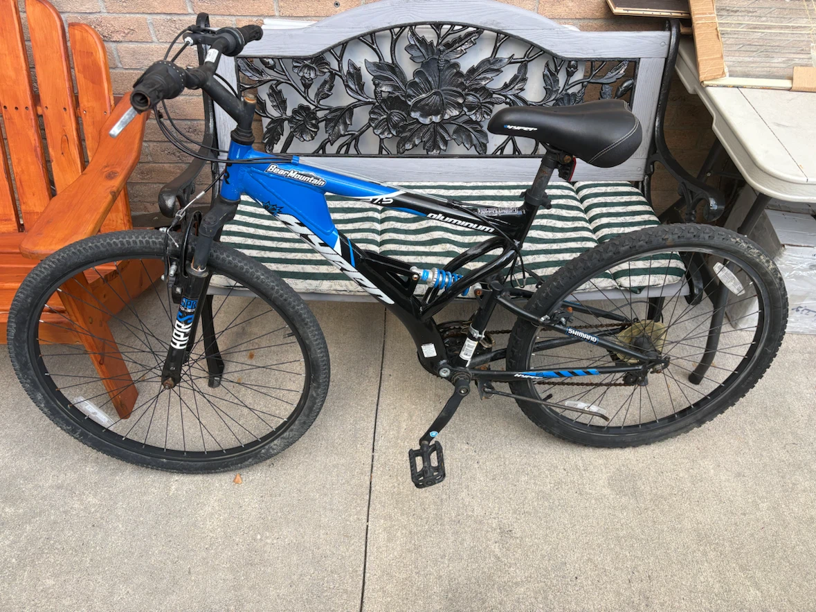 Bear Mountain Full Suspension Mountain Bike